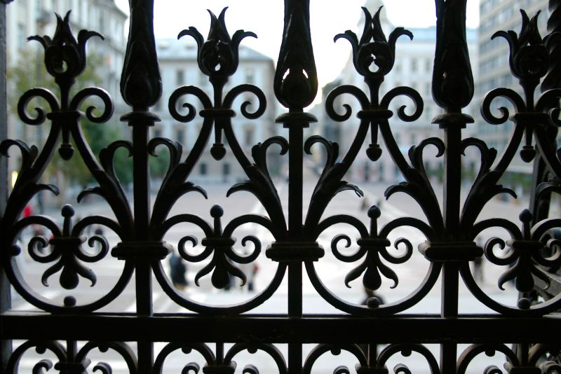 Custom Iron Fence Installation