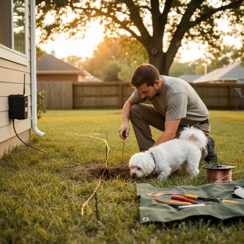 Tennis Fence Installation